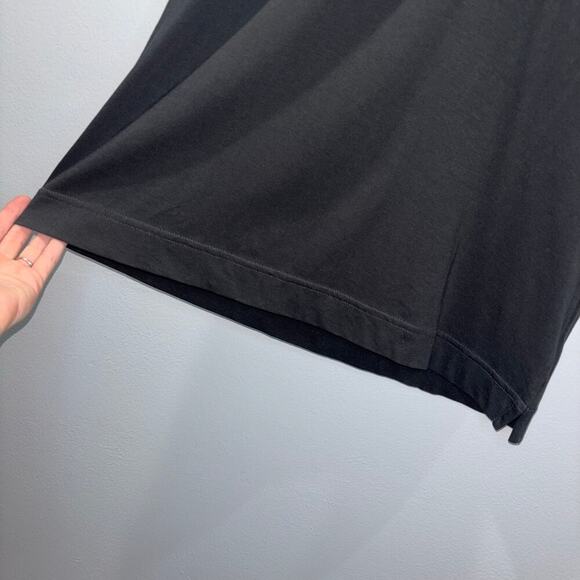 Adam Lippes 100% Pima Cotton Crewneck Tee – Black – Size Large (NWT) - Picture 5 of 14